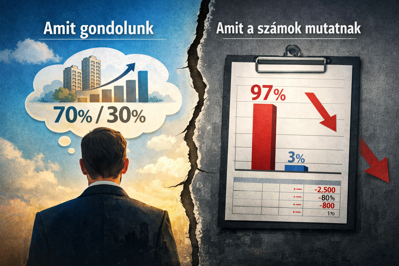 Amit gondolunk a cégünkről – és amit a számok egy virtuális CFO-nak mutatnak